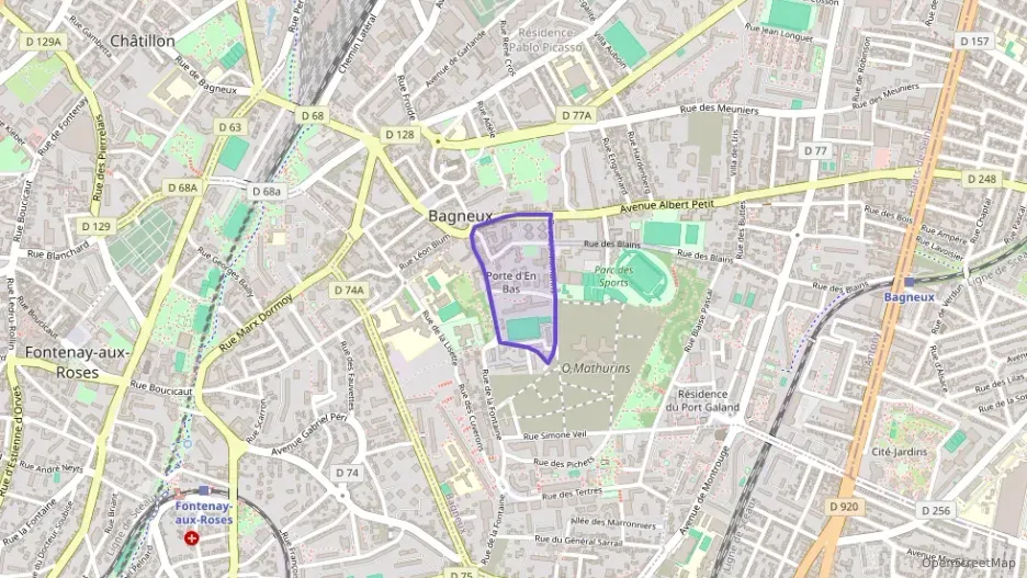 Appartement 50 m² deux pieces à vendre à Bagneux