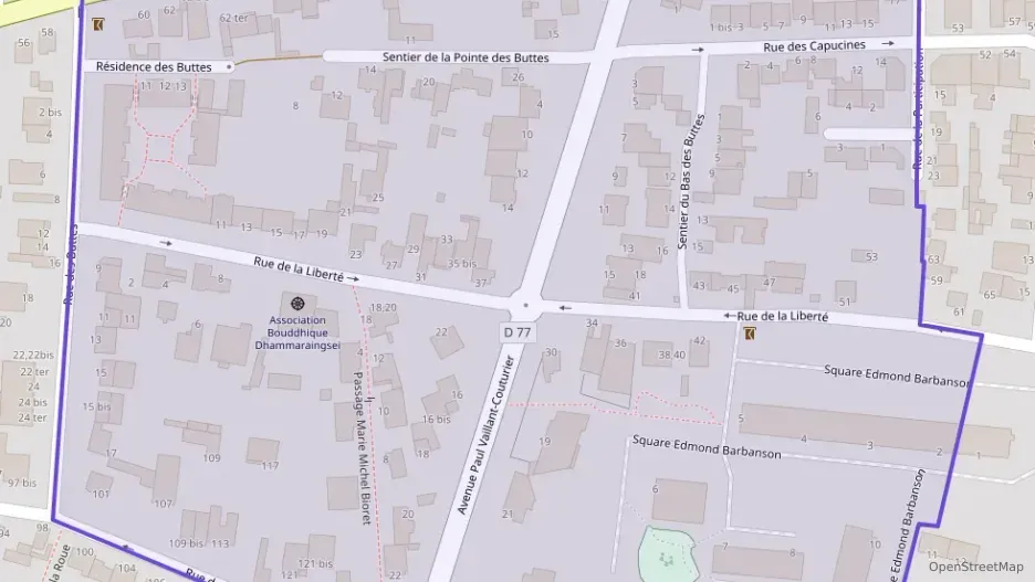 Appartement 54 m² trois pièces à vendre à Bagneux