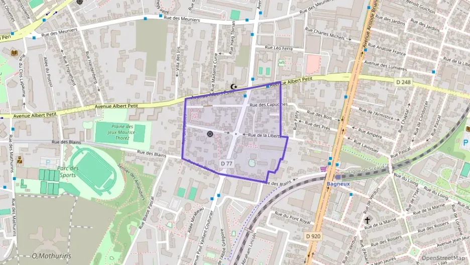 Appartement 54 m² trois pièces à vendre à Bagneux