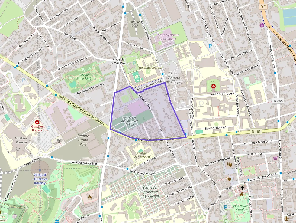 Appartement 20 m² une piece à vendre à Villejuif