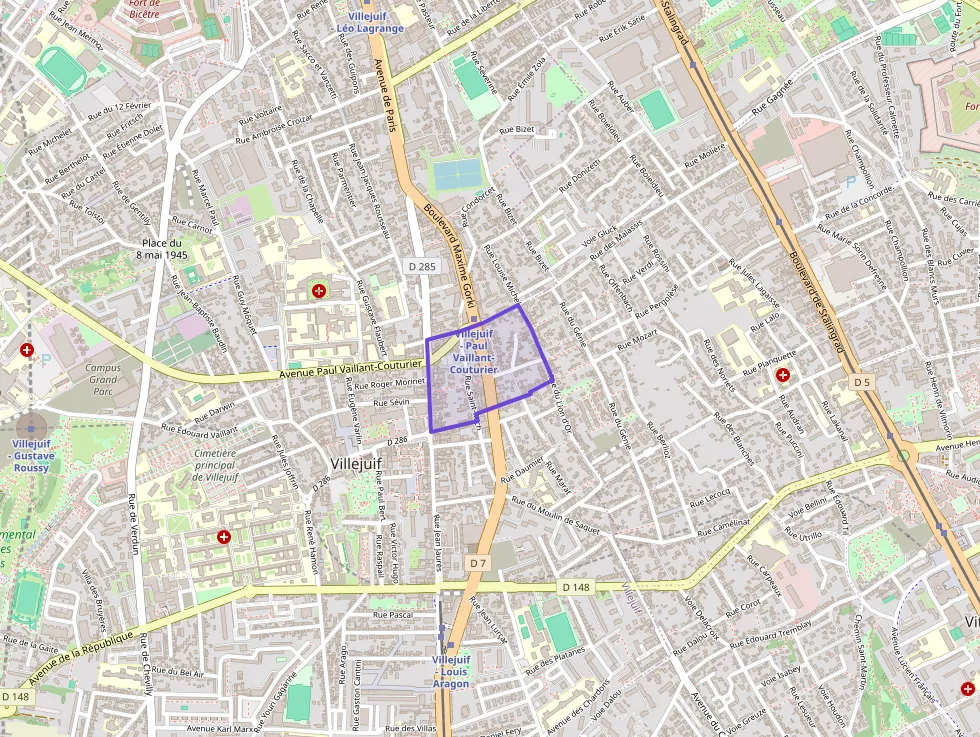 Appartement 28 m² une piece à vendre à Villejuif