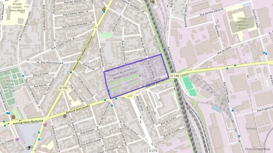 Appartement 39 m² deux pieces à vendre à Vitry-sur-Seine Appartement 39 m² deux pieces à vendre à Vitry-sur-Seine