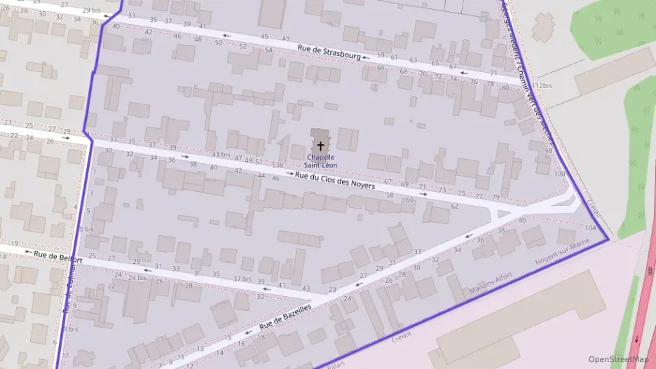 Appartement 49 m² deux pieces à vendre à Maisons-Alfort