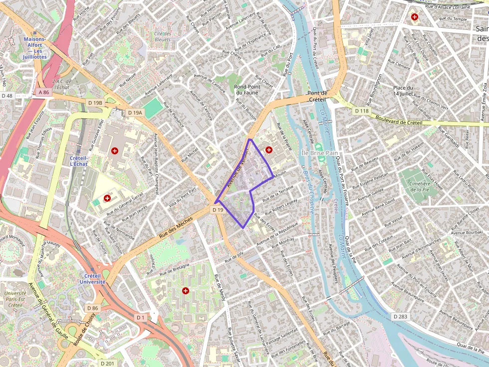 Appartement 34 m² deux pieces à vendre à Créteil