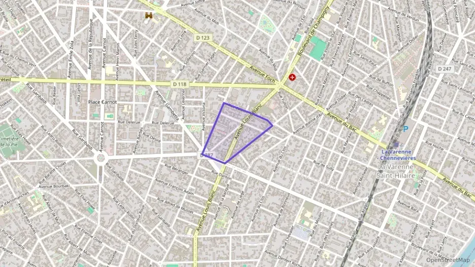 Appartement 72 m² trois pièces à vendre à Saint-Maur-des-Fossés