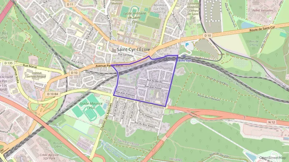 Appartement 51 m² trois pièces à vendre à Saint-Cyr-l`École Appartement 51 m² trois pièces à vendre à Saint-Cyr-l`École