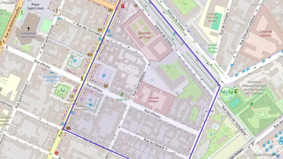 Appartement 82 m² trois pièces à vendre à Versailles