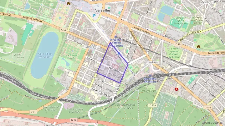 Appartement 82 m² trois pièces à vendre à Versailles