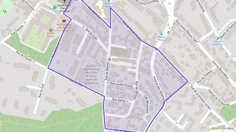 Appartement 61 m² trois pièces à vendre à Clamart