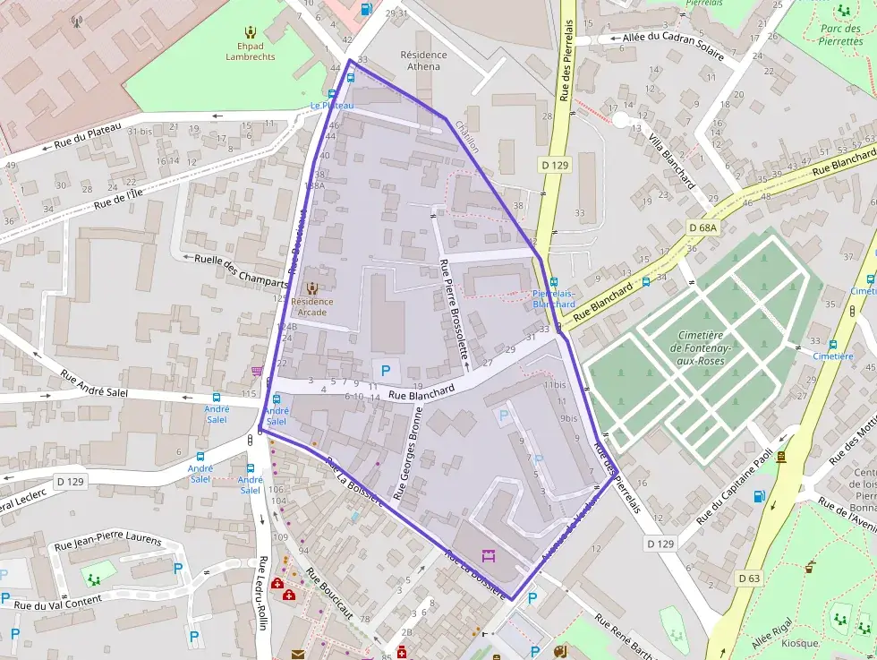 Appartement 52 m² deux pieces à vendre à Fontenay-aux-Roses