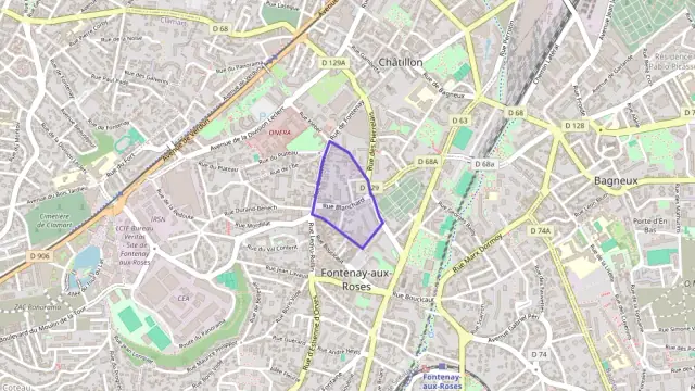 Appartement 52 m² deux pieces à vendre à Fontenay-aux-Roses