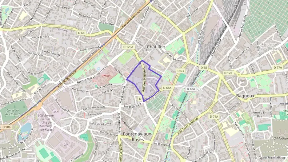 Appartement 65 m² trois pièces à vendre à Châtillon