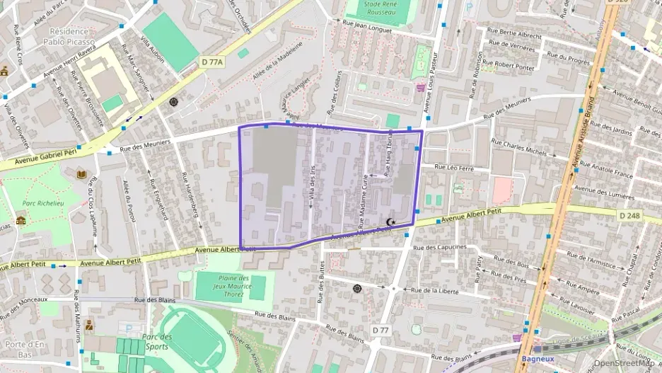 Appartement 44 m² trois pièces à vendre à Bagneux