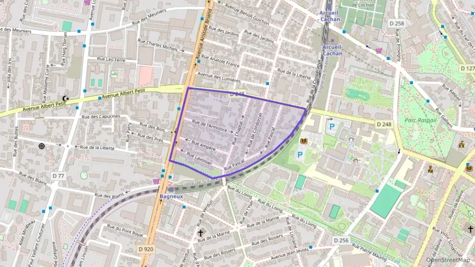 Appartement 33 m² deux pieces à vendre à Cachan