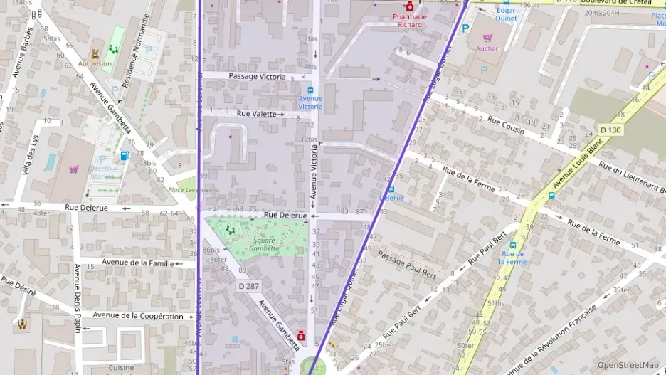 Appartement 68 m² trois pièces à vendre à Saint-Maur-des-Fossés