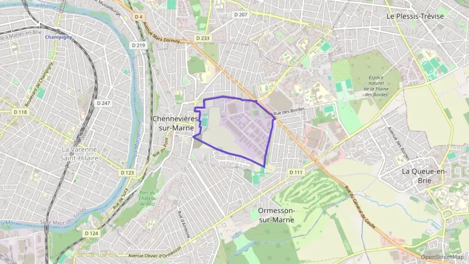 Appartement 41 m² deux pieces à vendre à Chennevières-sur-Marne