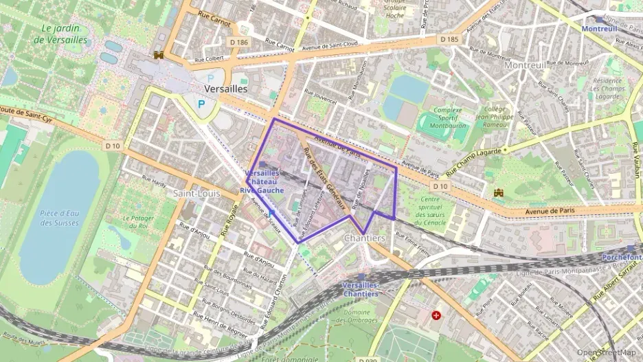 Appartement 80 m² trois pièces à vendre à Versailles Appartement 80 m² trois pièces à vendre à Versailles