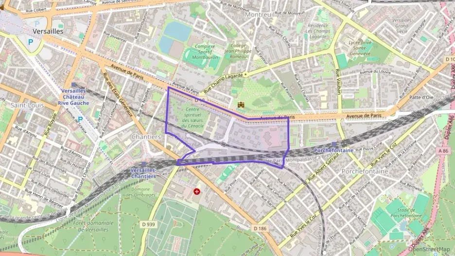 Appartement 80 m² trois pièces à vendre à Versailles