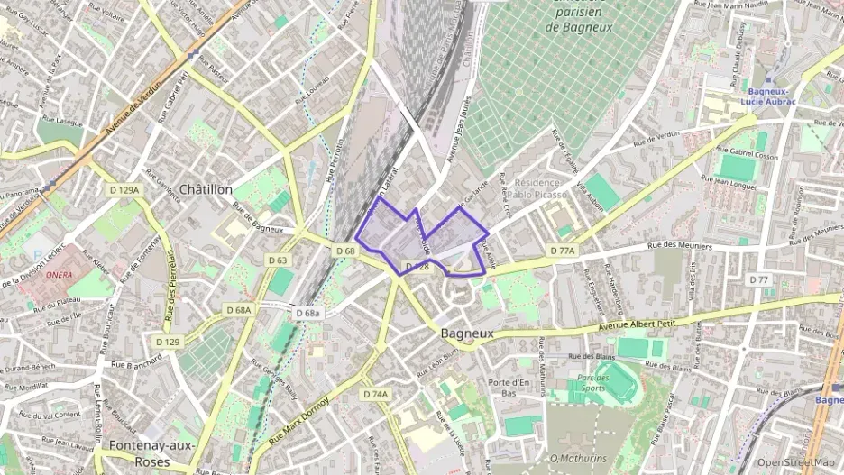 Appartement 46 m² trois pièces à vendre à Bagneux