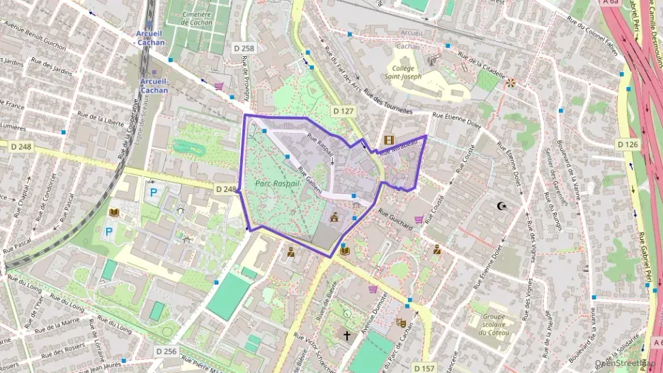 Appartement 70 m² trois pièces à vendre à Cachan