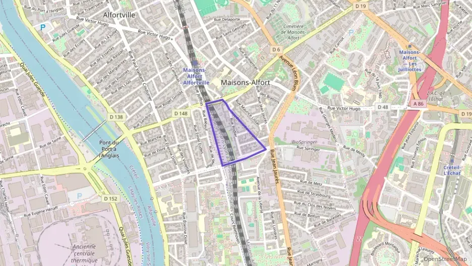 Appartement 23 m² deux pieces à vendre à Maisons-Alfort