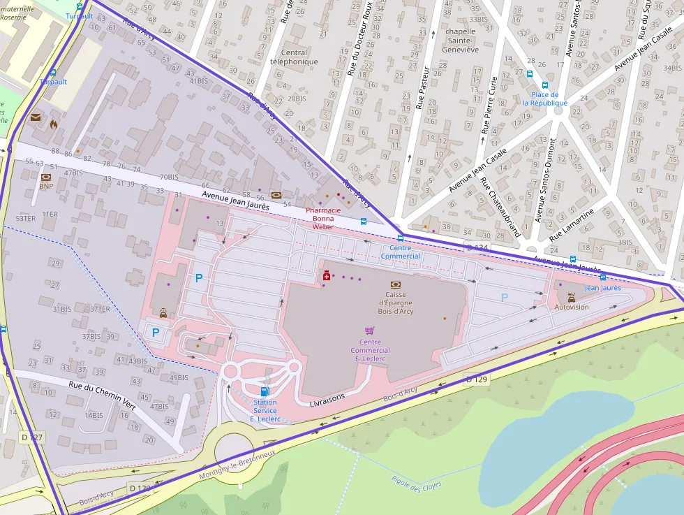 Appartement 54 m² trois pièces à vendre à Bois-d`Arcy