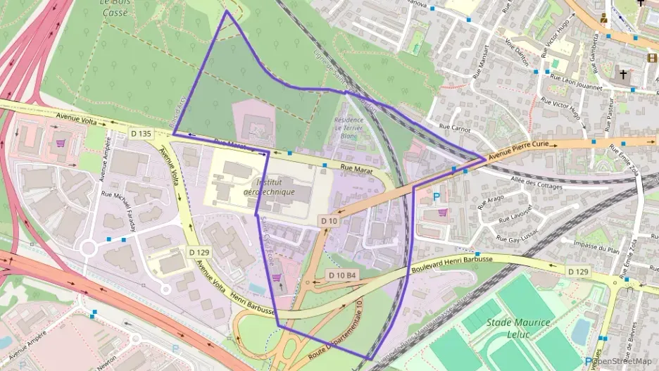 Appartement 46 m² trois pièces à vendre à Saint-Cyr-l`École