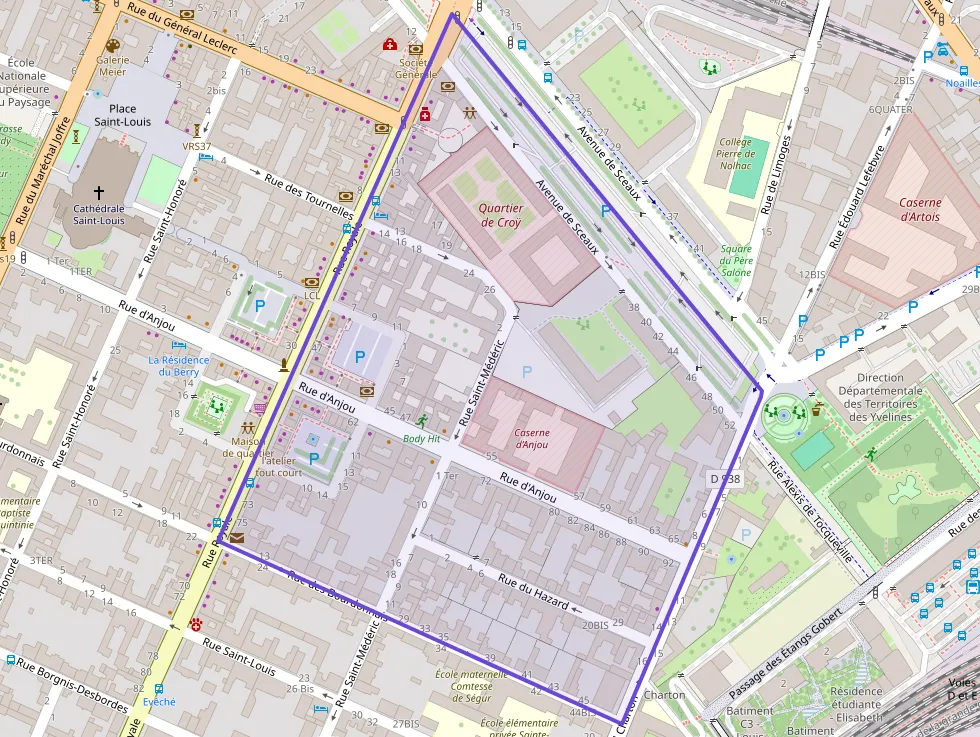 Appartement 30 m² une piece à vendre à Versailles