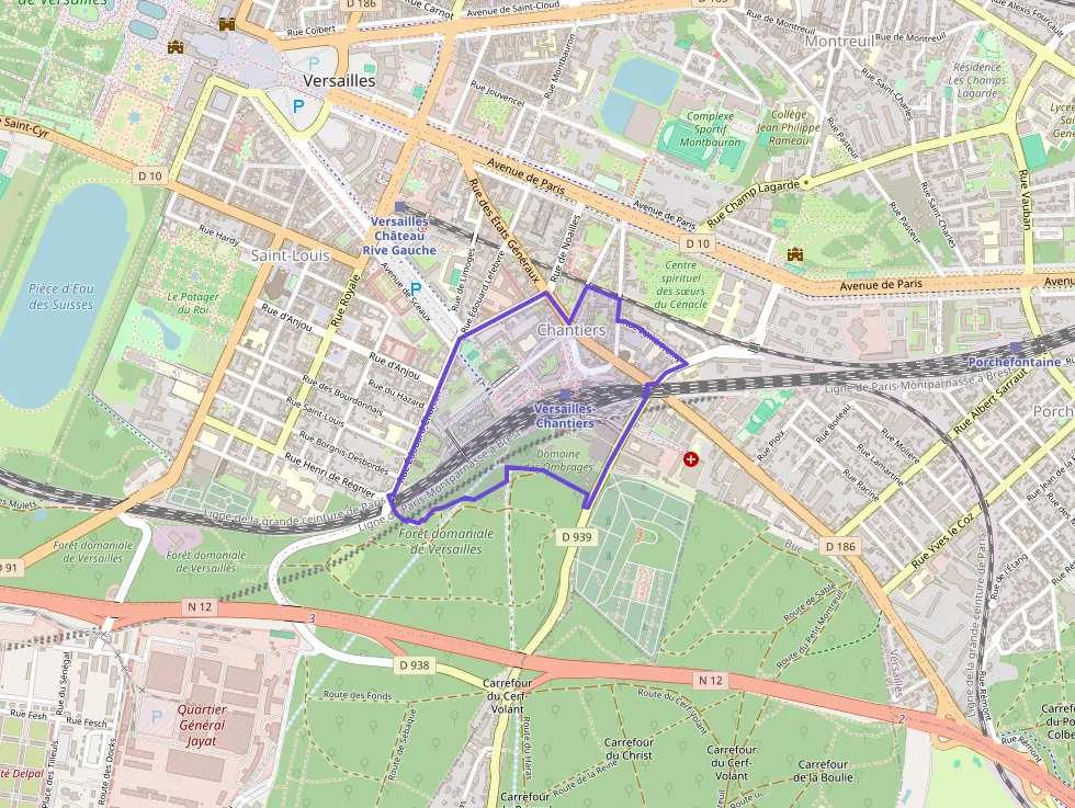 Appartement 49 m² trois pièces à vendre à Versailles