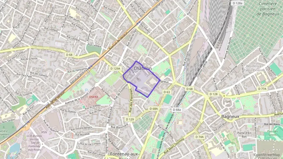 Appartement 68 m² trois pièces à vendre à Châtillon