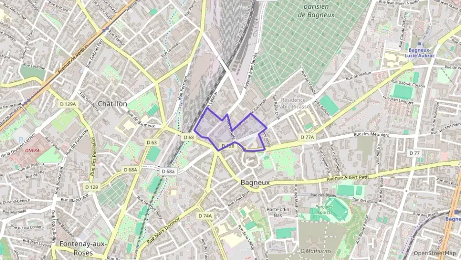 Appartement 55 m² trois pièces à vendre à Bagneux