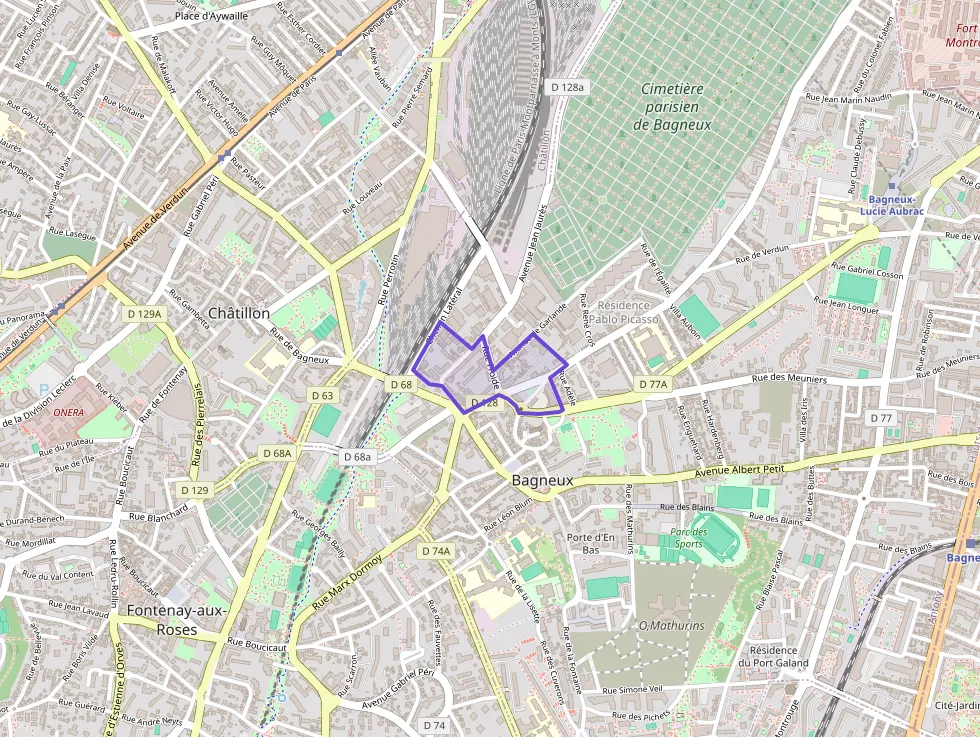 Appartement 59 m² trois pièces à vendre à Bagneux