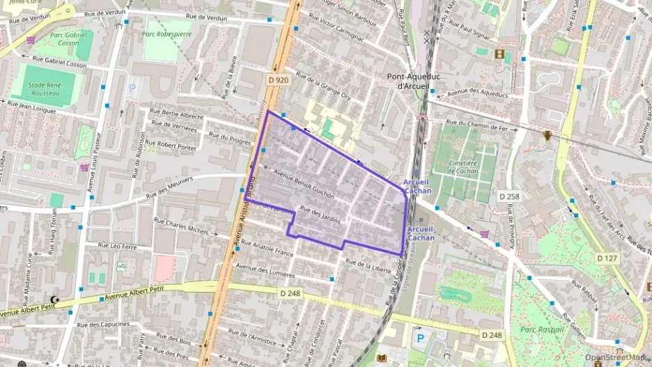 Appartement 50 m² trois pièces à vendre à Cachan