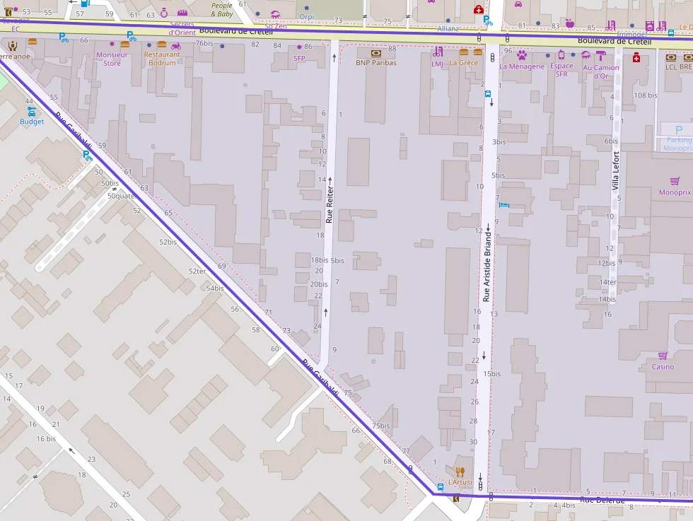 Appartement 60 m² deux pieces à vendre à Saint-Maur-des-Fossés