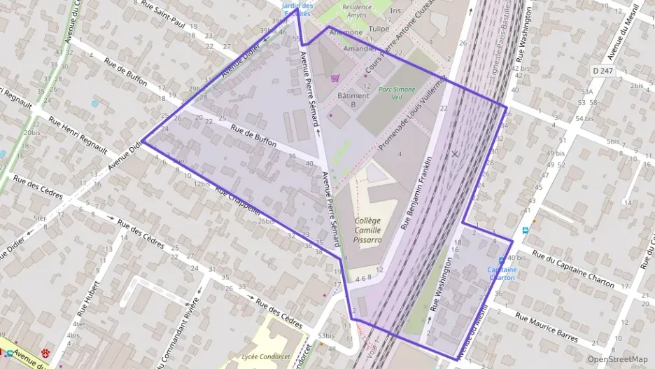 Appartement 47 m² deux pieces à vendre à Saint-Maur-des-Fossés Appartement 47 m² deux pieces à vendre à Saint-Maur-des-Fossés