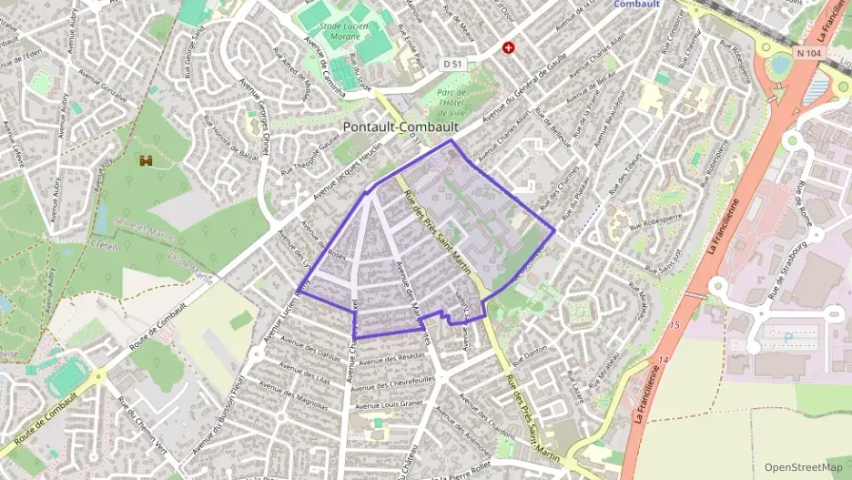 Appartement 28 m² une piece à vendre à Pontault-Combault