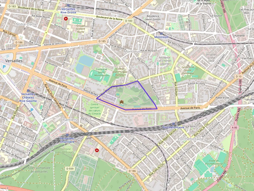 Appartement 71 m² trois pièces à vendre à Versailles