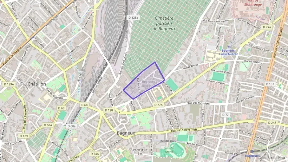 Appartement 43 m² trois pièces à vendre à Bagneux Appartement 43 m² trois pièces à vendre à Bagneux