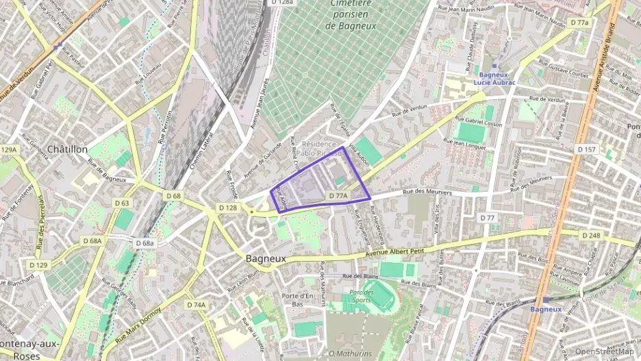 Appartement 32 m² deux pieces à vendre à Bagneux