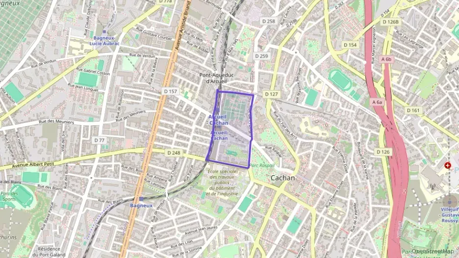 Appartement 59 m² trois pièces à vendre à Cachan