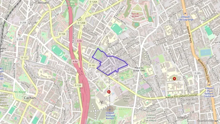 Appartement 55 m² trois pièces à vendre à Villejuif