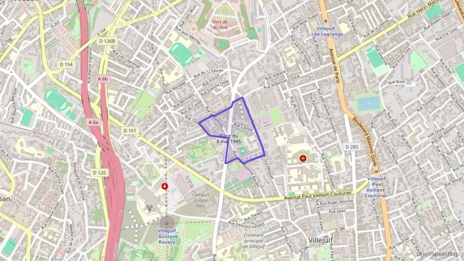 Appartement 54 m² trois pièces à vendre à Villejuif