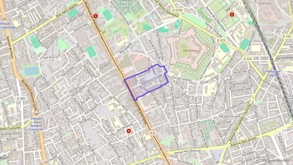 Appartement 24 m² deux pieces à vendre à Vitry-sur-Seine