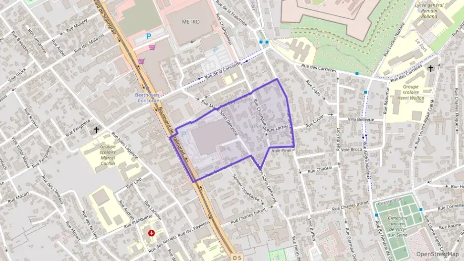 Appartement 60 m² trois pièces à vendre à Vitry-sur-Seine
