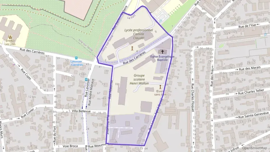 Appartement 34 m² une piece à vendre à Vitry-sur-Seine