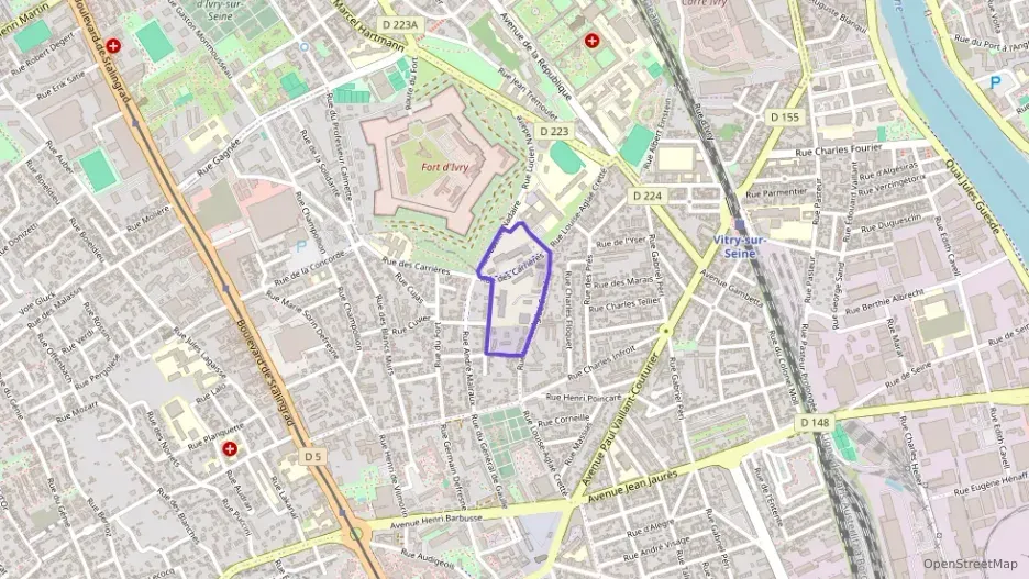 Appartement 34 m² une piece à vendre à Vitry-sur-Seine