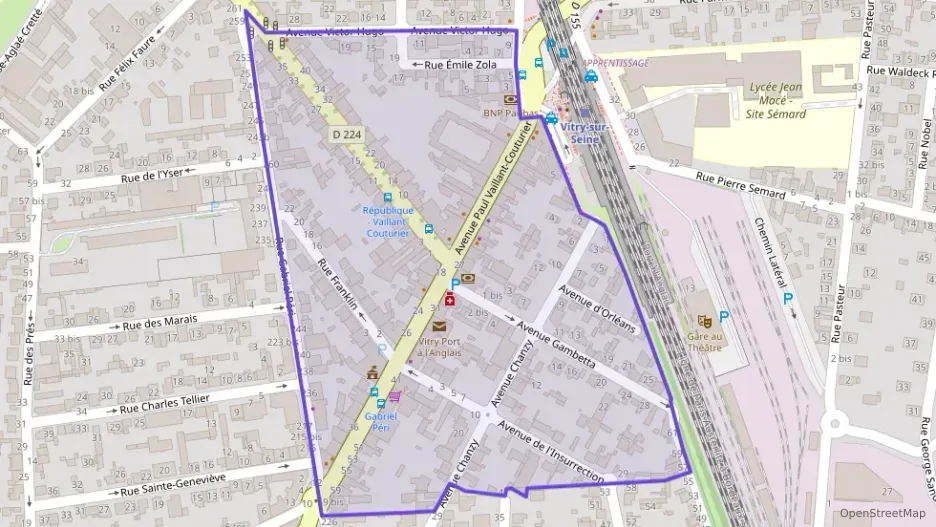 Appartement 48 m² trois pièces à vendre à Vitry-sur-Seine Appartement 48 m² trois pièces à vendre à Vitry-sur-Seine