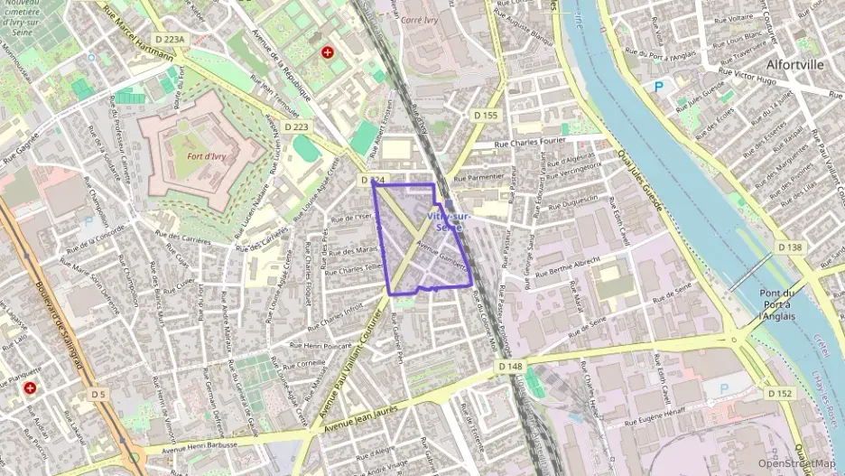 Appartement 64 m² trois pièces à vendre à Vitry-sur-Seine