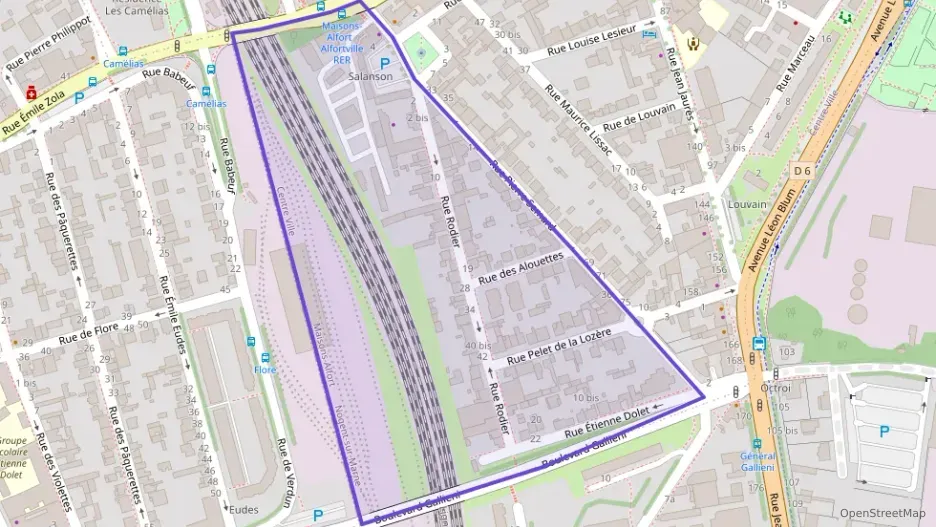 Appartement 70 m² trois pièces à vendre à Maisons-Alfort