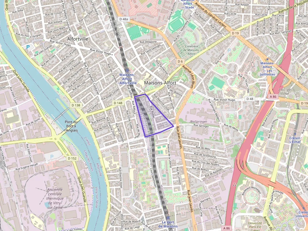 Appartement 70 m² trois pièces à vendre à Maisons-Alfort